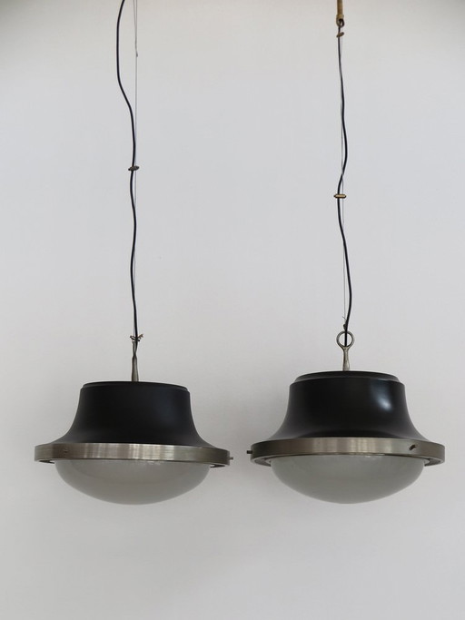 Lampade Tau di Sergio Mazza per Artemide, Italia, anni '60, set di 2