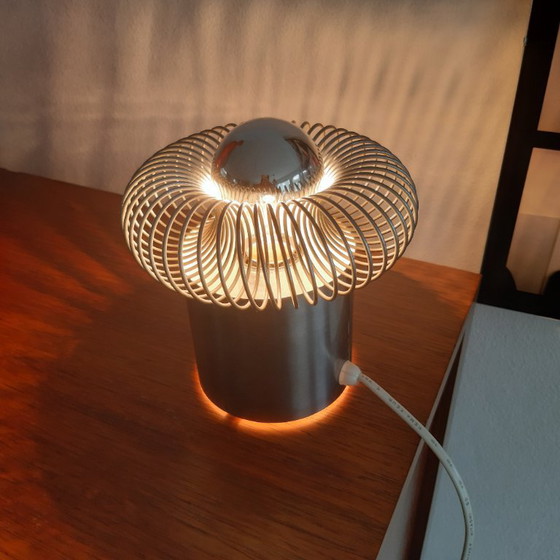 Lampe design vintage, Philippe Rogier, Oxar France – rvs (photo 7 of 8)