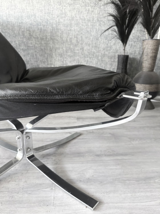 Image 1 of Suite Lounge Vintage Sigurd Resell « Falcon » pour Vatne Møbler (Norvège)