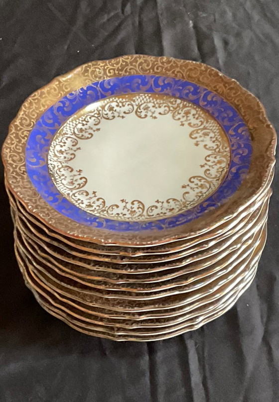 Image 1 of Johann Seltmann porzellan set 12 pz. piattini da dolce