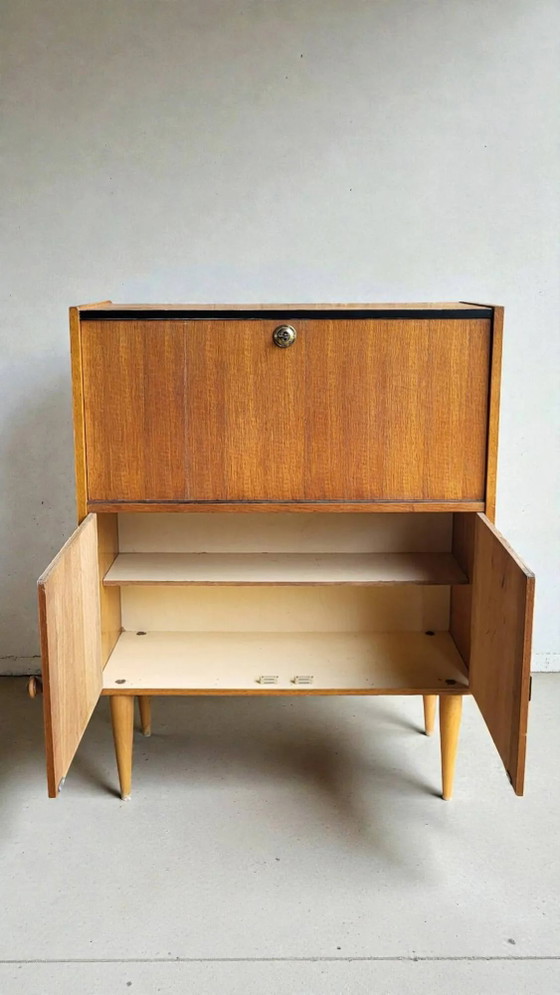 Mobile segretario, anni '50-'60 – Scrivanie, Wood, Mid Century Modern (photo 9 of 12)