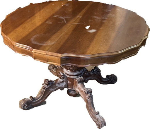 Baroque style dining table