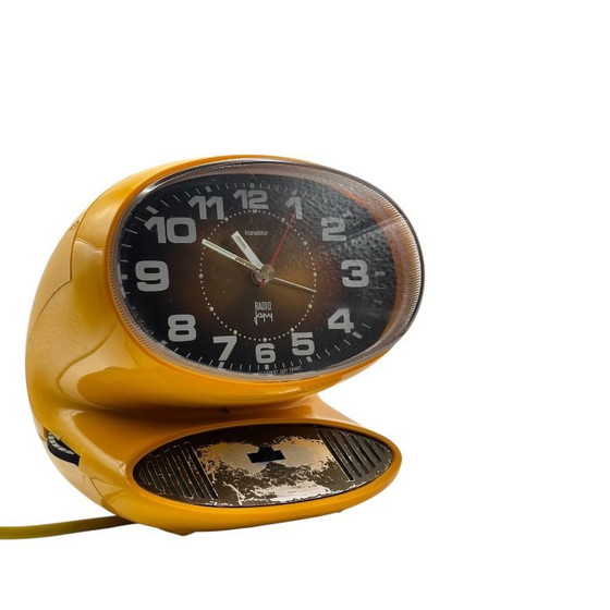 Image 1 of Radiosveglia AM Japy degli anni '70, alimentata tramite USB, modello Space Age