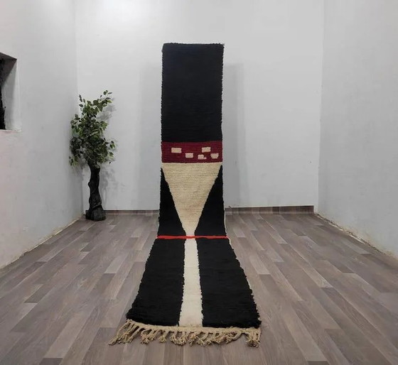 Handgefertigter Berber-Läufer 300cm x 70cm – Teppiche & Läufer, Wolle (photo 6 of 6)