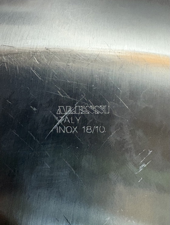 Image 1 of Plateau vintage Alessi en acier inoxydable (inox 18/10)