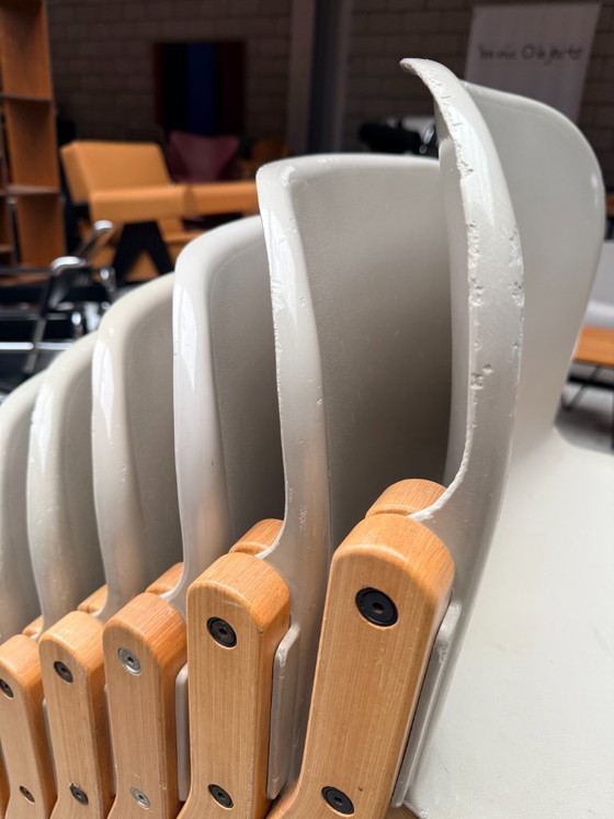 Image 1 of 7 sillas apilables Kembo Holland Dolmas de J.B. Meijer