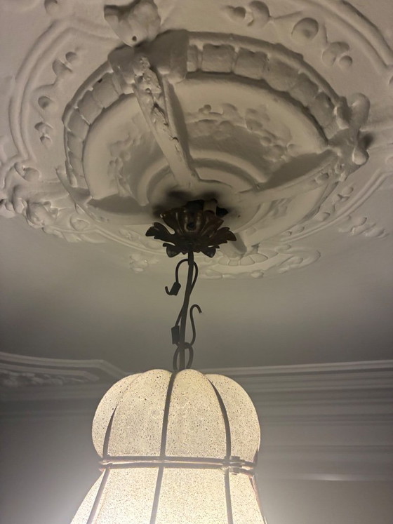 Image 1 of Unique vintage pendant lamp