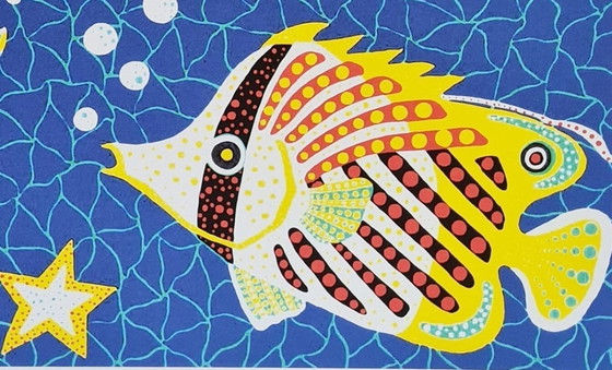 Image 1 of Da Yayoi Kusama, Mare, litografia, anni '90
