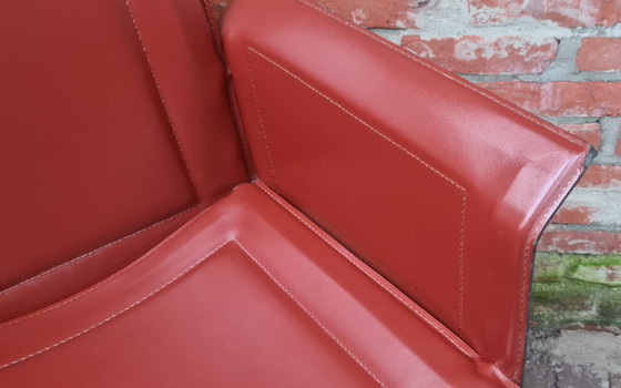 Image 1 of 4 vintage, design stoelen Matteo Grassi, Korium