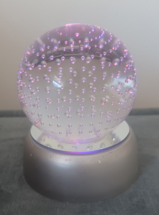 Paperweight press paper Nail ball glass art A. Jablonski