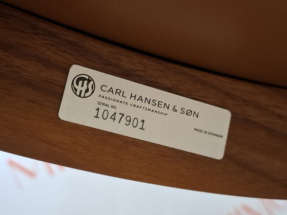 Image 1 of FH429 Signature Chair met voetenbank, Carl Hansen & Søn.