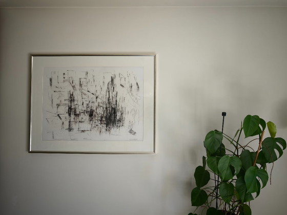 Image 1 of Unique charcoal drawing