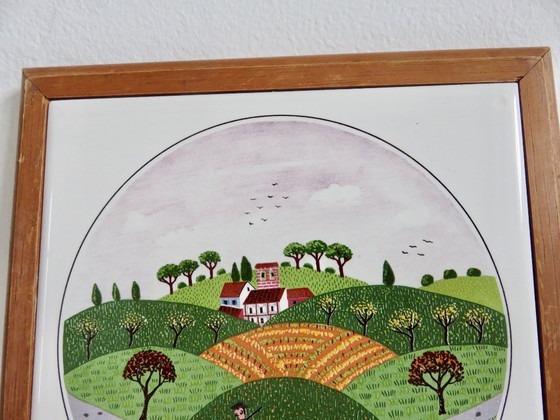 Image 1 of Villeroy & Boch, 3er Set Untersetzer, Design Gerard Laplau, 80er