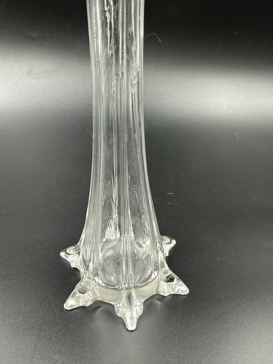 Image 1 of Large vintage Eiffel Tower soliflore vase