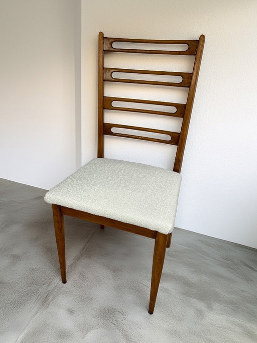 Set Of 6 Scandinavian Mid-century Dining Chairs (1960s)