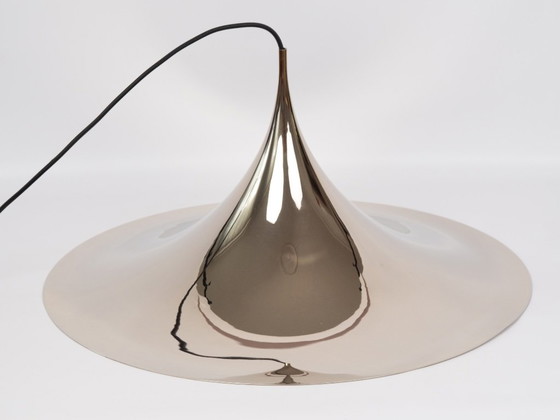 Deense vintage halve hanglamp van Fog Og Morup, 1969 – Fog & Mørup, Hanglampen, Brass (photo 5 of 10)