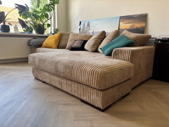 Image 1 of Moderne Taupe Hoekbank – 273x185 cm – Comfort & Stijl