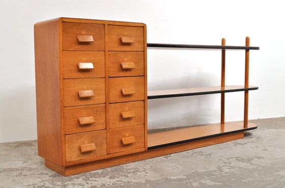 Image 1 of Armoire à baguettes/séparateur de pièce vintage, années 1950