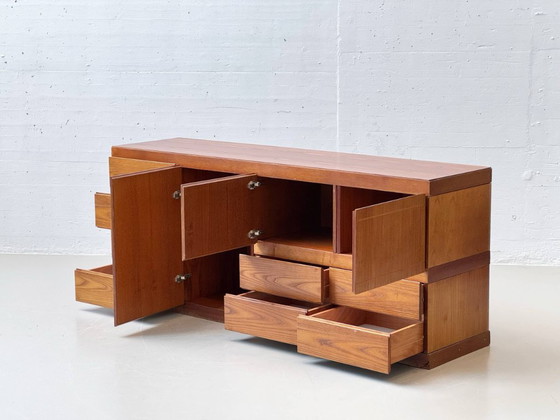 Image 1 of Mid-century modular sideboard made of teak wood, 1970s