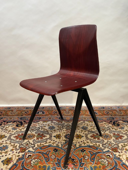 Vintage Galvanitas Pagholz Stuhl – 60er Jahre – Industriedesign