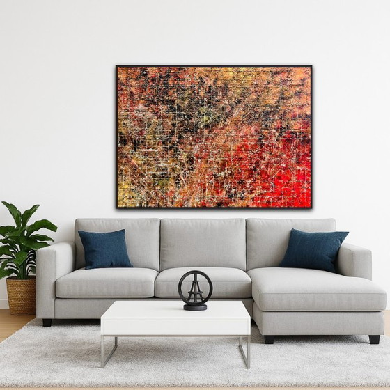 Image 1 of Inner Earth, Acrylic 120 x 90 cm