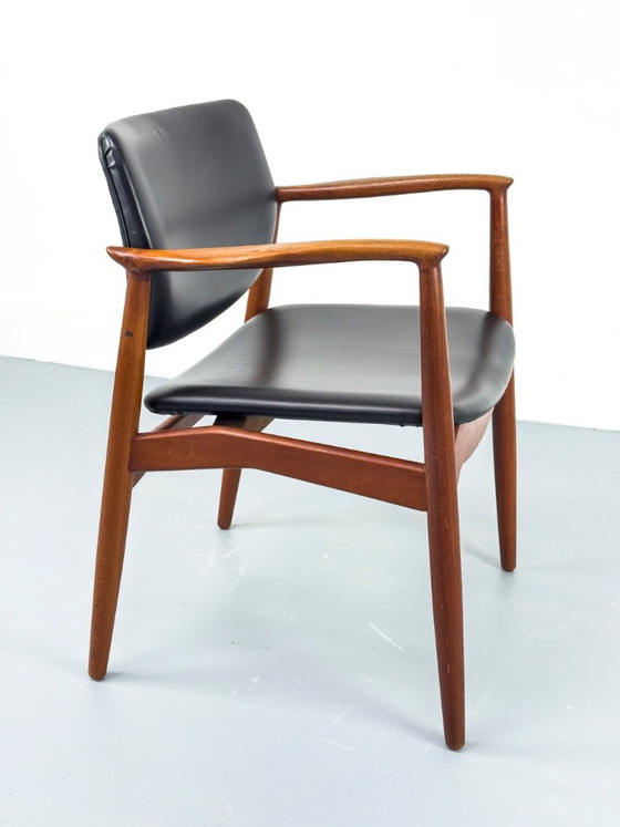 Teak Armchair by Erik Buch for Ørum Møbelfabrik, 1960s – Örum, Esszimmerstühle, Wood (photo 19 of 24)