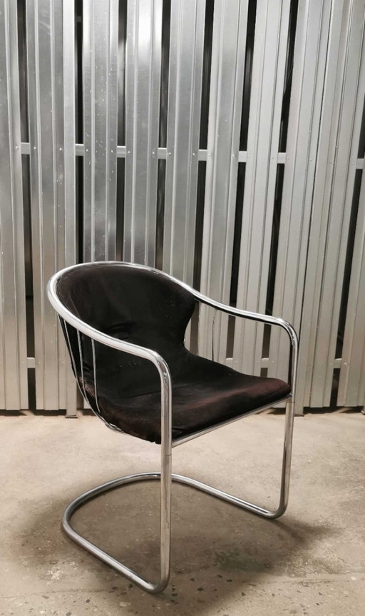 Gastone Rinaldi for Fasem Italy dining chairs, 1980’s