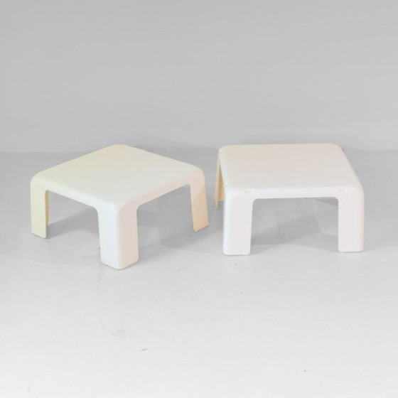Image 1 of 1X 1960s Space Age Side Tables, model "Quattro Gatti", Mario Bellini for C&B Italia
