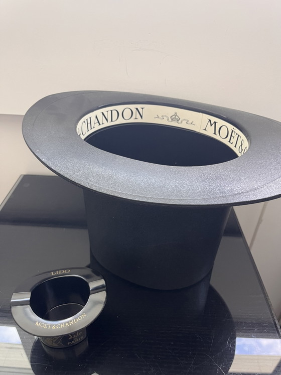 Image 1 of Moët eat Chandon cooler and ashtray