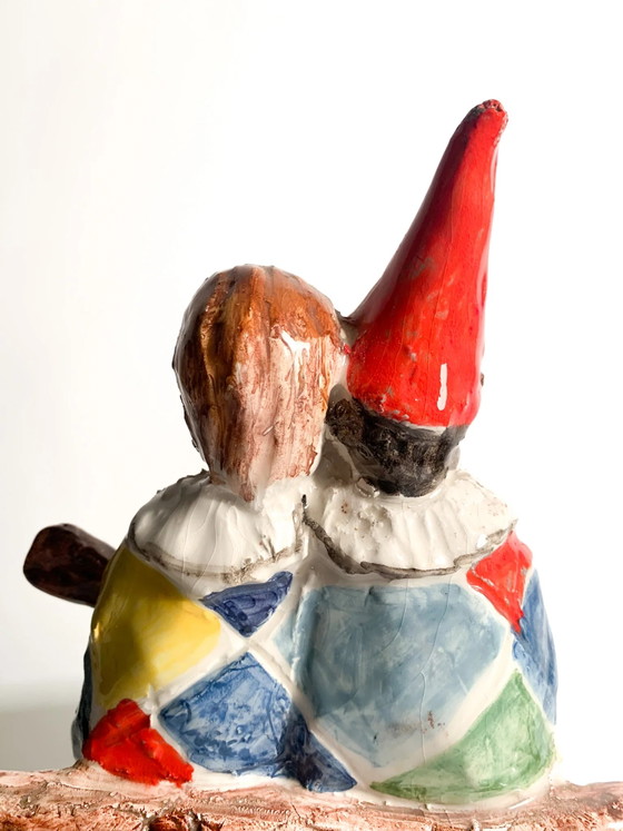 Scultura in ceramica Walter Pozzi Coppia di Musicisti Anni '80 – Sculture (photo 8 of 10)