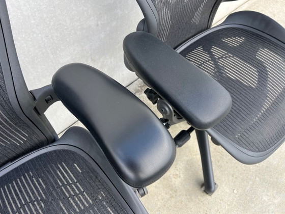 Image 1 of 4x sedie girevoli Herman Miller Aeron modello B