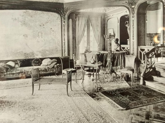 Image 1 of 2x marcos de ilustración Art Nouveau, 1910