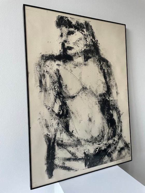Image 1 of Nick Seijkens – Lithograph nude portrait (1982)