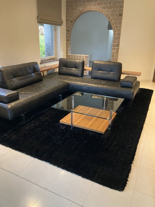Designer rug Lifestyle Carpets 400 x 300 cm high pile black velvet like new condition