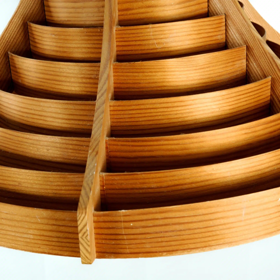 Image 1 of Ab Ellysett Markaryd T 640 pine wood pendant lamp