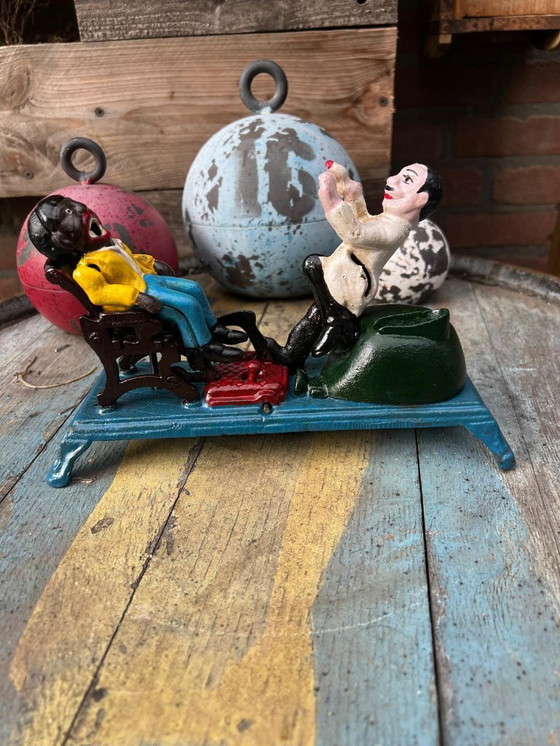 Image 1 of mechanische Spardose Zahnarzt