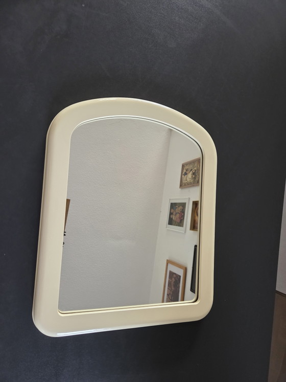 Space Age Mirror 70s – Glass, Plastic (photo 5 of 7)