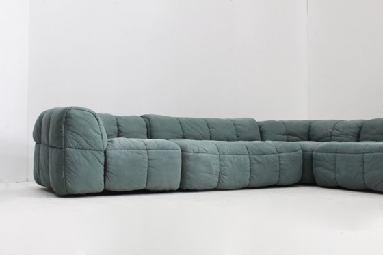 Vintage Modulaire Arflex Strips Sofa van Cini Boeri jaren 70 – Modulaire banken, Cotton (photo 11 of 14)