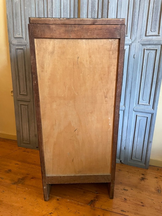 Image 1 of Armoire à volet roulant, classeur, meuble à musique, français
