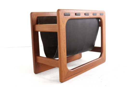 Image 1 of Salin Mobler reading holder magazine rack vintage Danish design