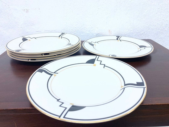 Image 1 of Noritake Portfolio Stoviglie anni '70-'80 Design stile Art Deco