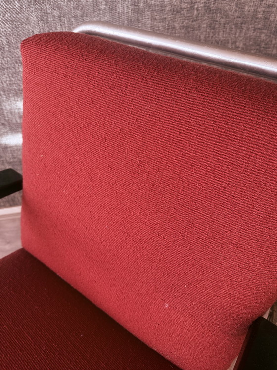 Image 1 of Rare L. vd Vlught (Gispen) Armchair, Model VI-A-138, 1931-