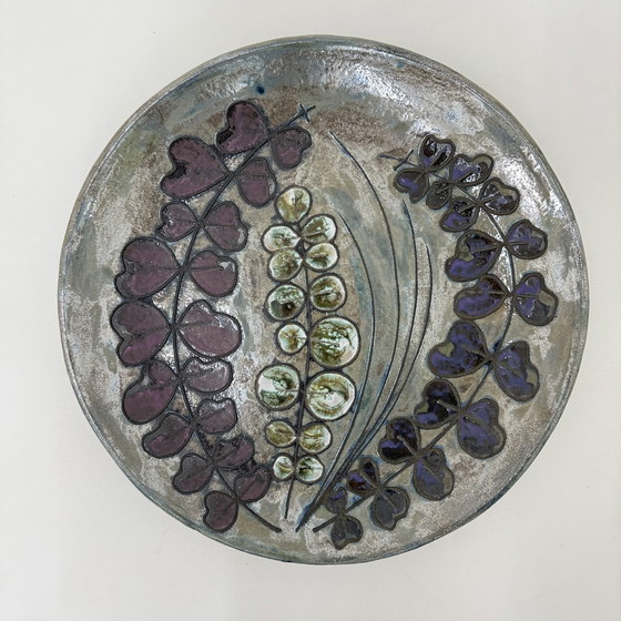 Image 1 of Plaque murale en céramique Rusha Handarbeit, 1970 Allemagne