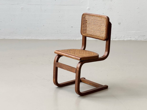 Image 1 of Set of 2 Mid-Century Cesca children's chairs with Viennese wickerwork, 1970s