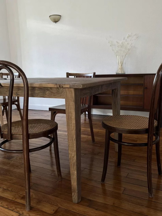 Image 1 of Large Provence farmhouse table in solid oak - 300 x 100 cm