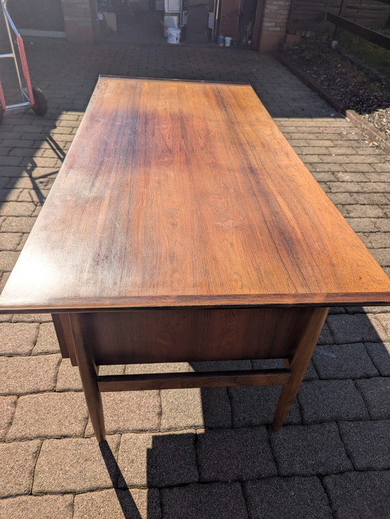 Image 1 of Scrivania vintage Arne Vodder per H. P. Hansen, design danese