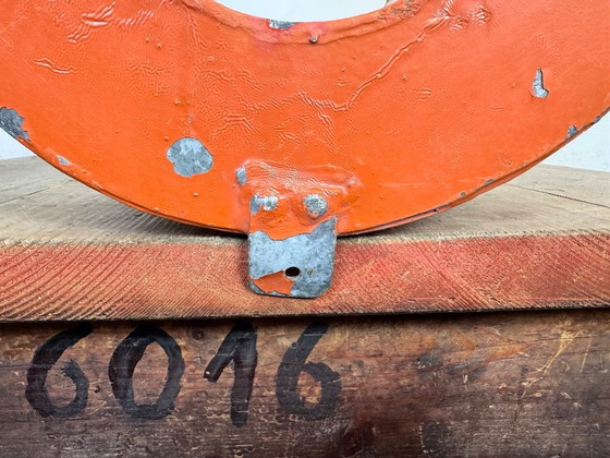 Image 1 of Grande lettera Š in ferro giallo vintage per facciata, anni '60