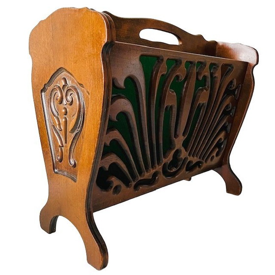 Image 1 of Portariviste vintage di metà secolo in stile art nouveau Portariviste anni '50