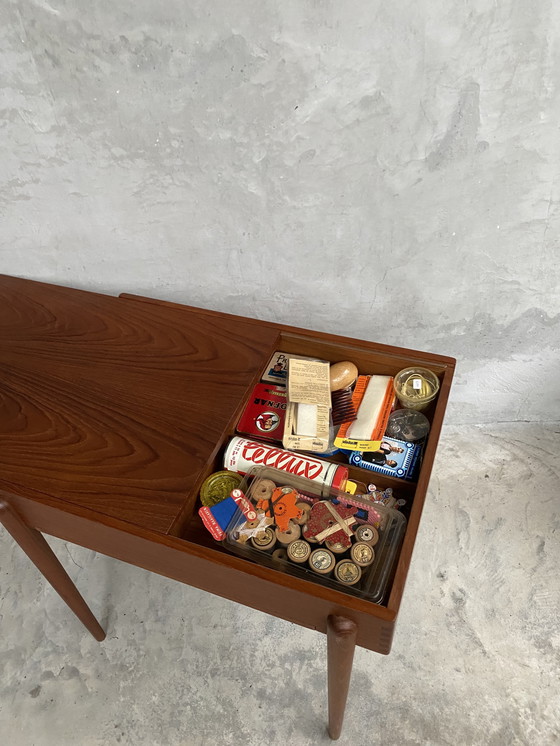 Image 1 of Boîte à couture de table Arne Wahl Iversen danoise