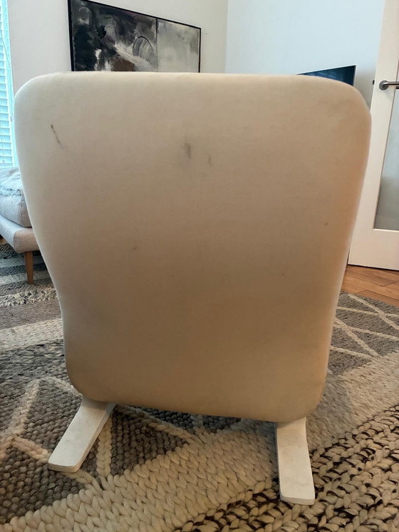 Image 1 of 2 pièces fauteuil Artifort Concorde F780, avec porte ouverte Pierre Paulin